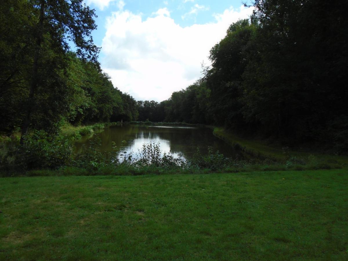 Deux Etangs Poissonneux Au Milieu Des Bois Avec Gite Moderne, La Halte Des Deux Lacs Rosée Екстериор снимка